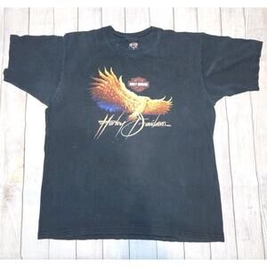 Vintage 1997 Harley Davidson Brandford CT. T Shirt XL